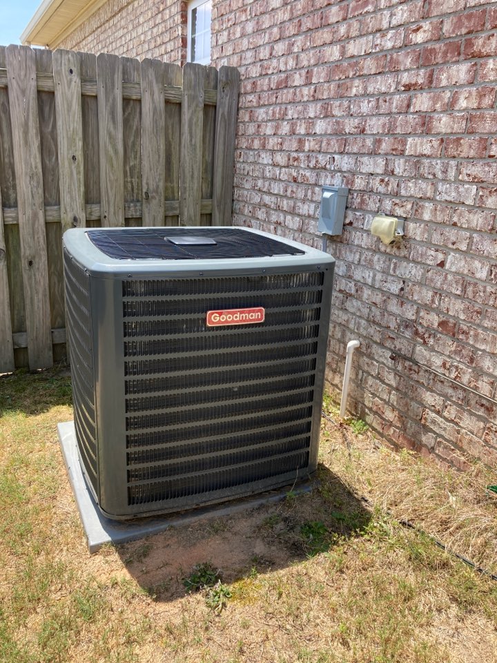 An outdoor AC unit in Augusta