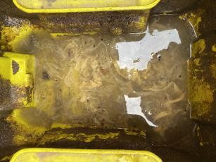 A picture of the Goodman furnace that we fixed.